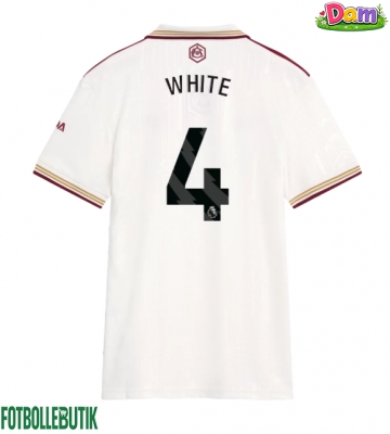 Arsenal Ben White #4 Tredje Tröja Kvinnor 2025-26 Kortärmad